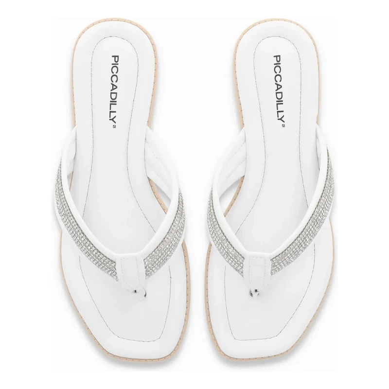 Sandalias Piccadilly Mujer - Verano Moda - Blanco